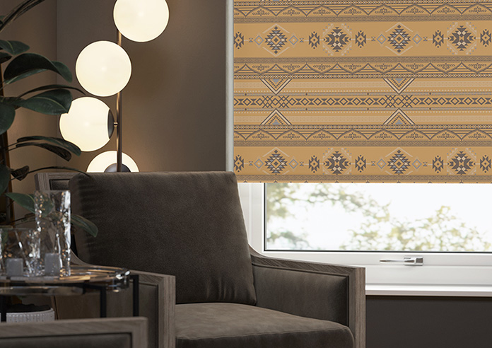 Cheyenne, Yellow Plains - Twist&Fit Roller Blind - Image 5